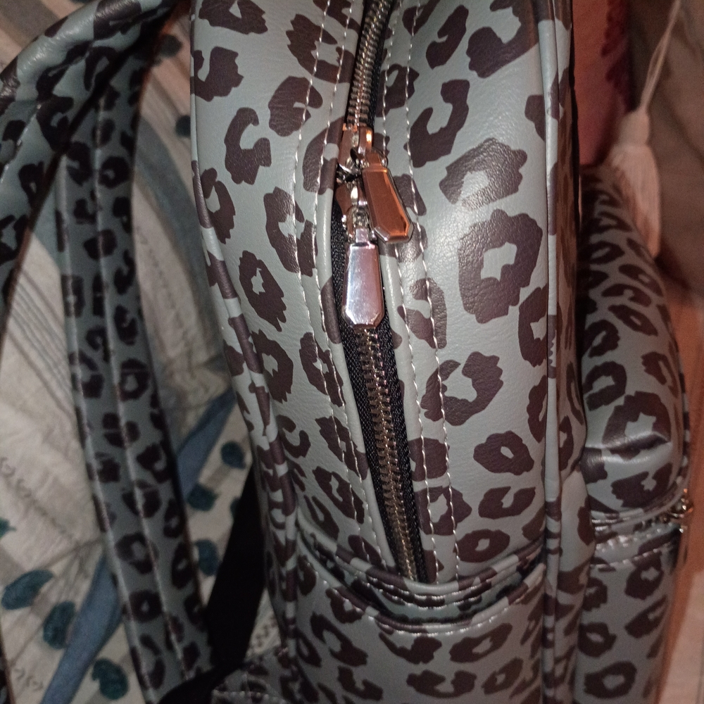 Mickey Mouse Leopard Print Backpack - image 3